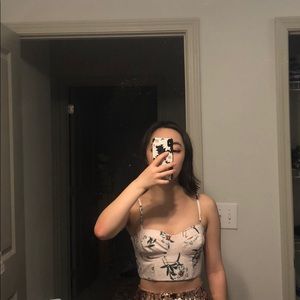 Topshop crop top